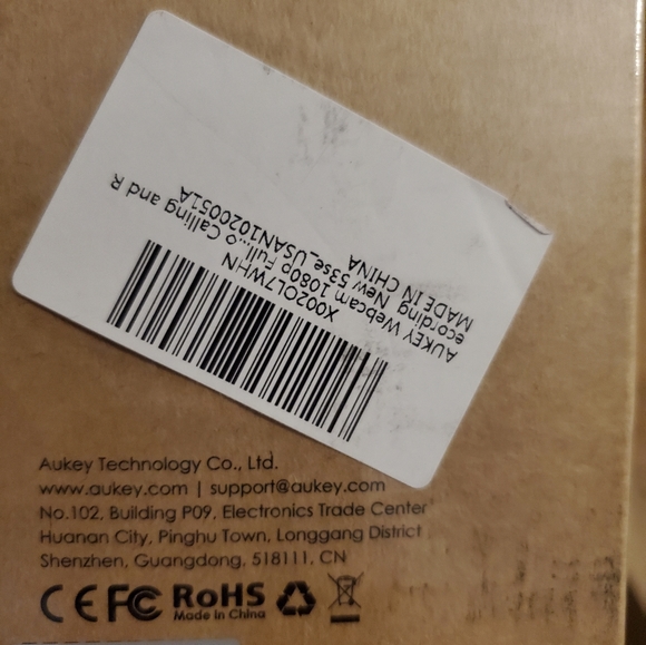 New in box Aukey webcam - Picture 7 of 8